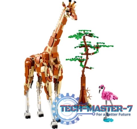 Klocki Creator 31150 Dzikie zwierzęta z safari Klocki Creator 31150 Dzikie zwierzęta z safari
