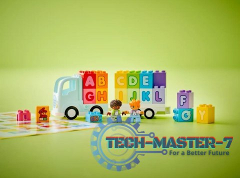 Klocki DUPLO 10421 Ciężarowka z alfabetem Klocki DUPLO 10421 Ciężarowka z alfabetem