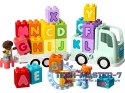 Klocki DUPLO 10421 Ciężarowka z alfabetem