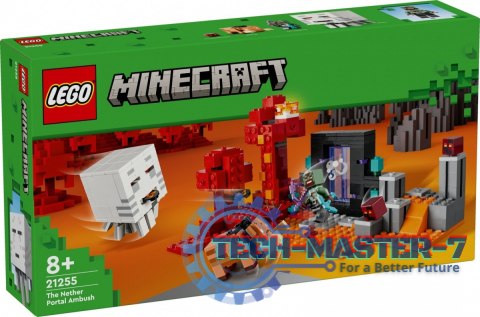 Klocki Minecraft 21255 Zasadzka w portalu do Netheru