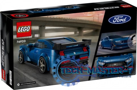 Klocki Speed Champions 76920 Sportowy Ford Mustang Dark Horse Klocki Speed Champions 76920 Sportowy Ford Mustang Dark Horse