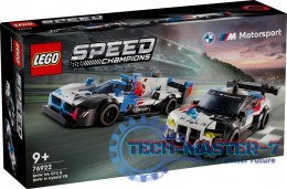 Klocki Speed Champions 76922 Samochody wyścigowe BMW M4 GT3 & BMW M Hybrid V8
