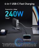 Ładowarka 749 GaNPrime 240W USB-C x 3 USB-A x 1