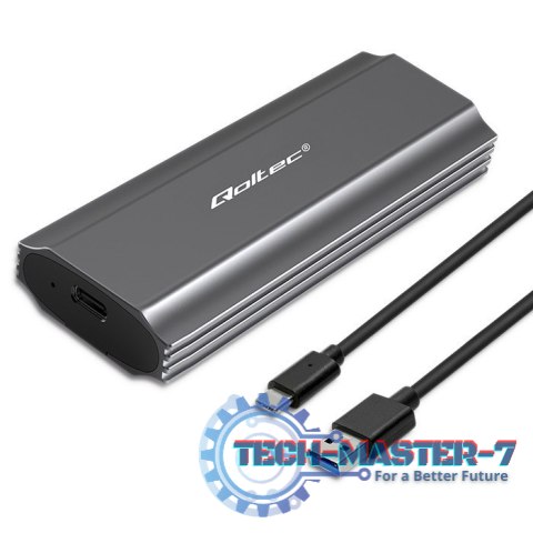 Obudowa | kieszeń NV2271 na dysk M.2 SSD | SATA | NVMe | USB-C | 2TB