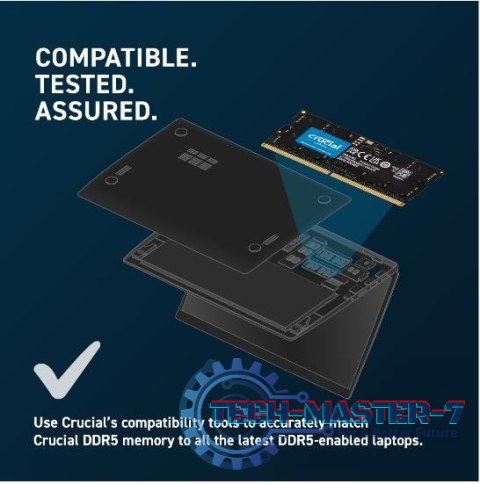Pamięć do notebooka DDR5 SODIMM 48GB(2*24) /5600 CL46 (16Gbit) Pamięć do notebooka DDR5 SODIMM 48GB(2*24) /5600 CL46 (16Gbit)