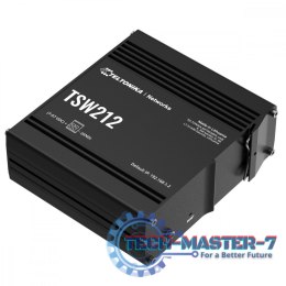 Przełącznik zarządzalny przemysłowy TSW212 2xSFP 8xGbE L2/L3