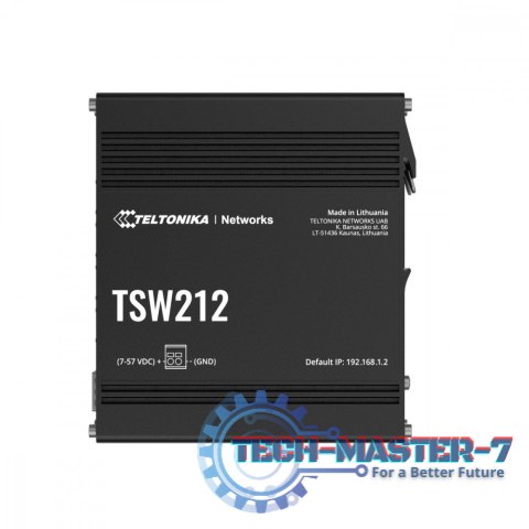 Przełącznik zarządzalny przemysłowy TSW212 2xSFP 8xGbE L2/L3 Przełącznik zarządzalny przemysłowy TSW212 2xSFP 8xGbE L2/L3