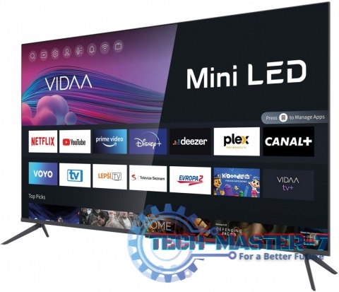 Telewizor Smart 4K SLE 55MU700 Mini LED SMART VIDAA od Hisens Bluetooth Telewizor Smart 4K SLE 55MU700 Mini LED SMART VIDAA od Hisens Bluetooth