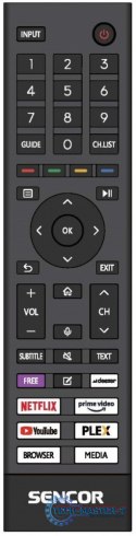 Telewizor Smart 4K SLE 55MU700 Mini LED SMART VIDAA od Hisens Bluetooth