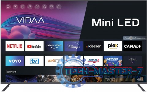 Telewizor Smart 4K SLE 65MU700 Mini LED SMART VIDAA od Hisens Bluetooth Telewizor Smart 4K SLE 65MU700 Mini LED SMART VIDAA od Hisens Bluetooth