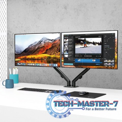 Uchwyt na 2 monitory MC-861N Uchwyt na 2 monitory MC-861N