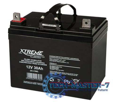 Akumulator żelowy 12V 30Ah XTREME