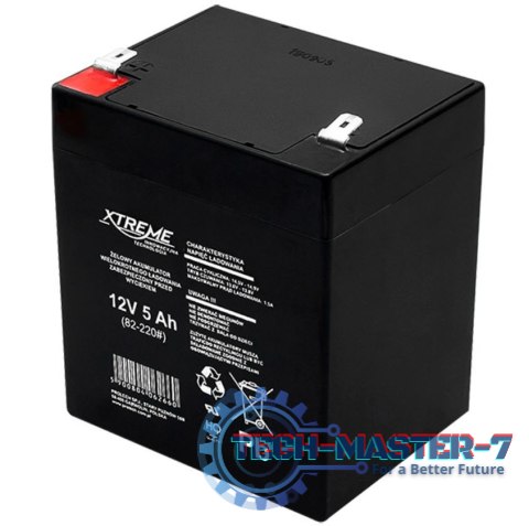 Akumulator żelowy 12V 5Ah XTREME 101x90x70