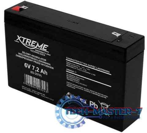 Akumulator żelowy 6V 7.2Ah XTREME