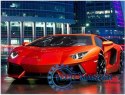 Diamentowa mozaika - Auto czerwone