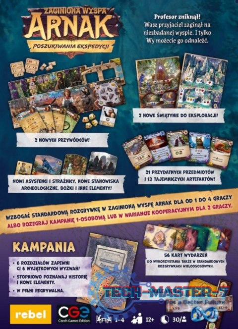 Gra Zaginiona Wyspa Arnak Poszukiwania Ekspedycji Gra Zaginiona Wyspa Arnak Poszukiwania Ekspedycji