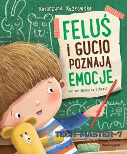 Książeczka Feluś i Gucio poznają emocje