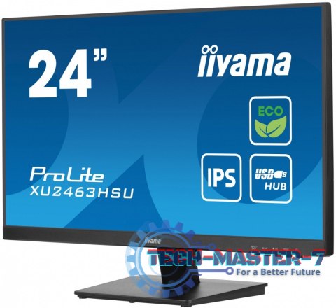 Monitor 24 cale XU2463HSU-B1 IPS,100HZ,ECO,3ms,SLIM,HDMI,DP,2x USB3.2 ,TCO,EPEAT Monitor 24 cale XU2463HSU-B1 IPS,100HZ,ECO,3ms,SLIM,HDMI,DP,2x USB3.2 ,TCO,EPEAT