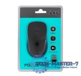 Mysz bezprzewodowa Focus M130 1200 DPI czarna Mysz bezprzewodowa Focus M130 1200 DPI czarna