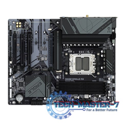Płyta główna B650 EAGLE AX AM5 4DDR5 HDMI/DP ATX Płyta główna B650 EAGLE AX AM5 4DDR5 HDMI/DP ATX