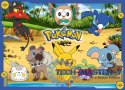 Puzzle 4x100 elementów Pokemon zestaw