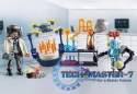 Zestaw z figurkami My Life 71450 Naukowiec z robotami