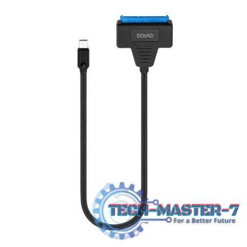 Adapter USB-C 3.1 Gen 1 (M) - SATA (F) do dysków 2.5 cala, AK-69