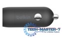 Ładowarka samochodowa 30W PD PPS Czarna + Kabel USB-C