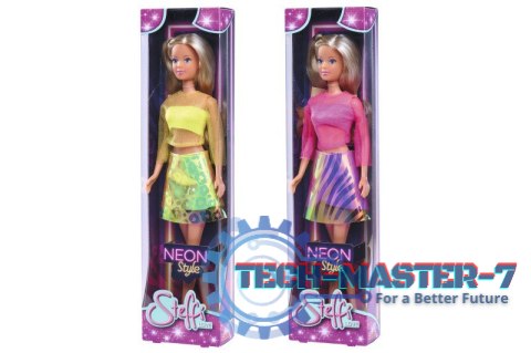 Lalka Steffi Love Neonowy styl, 2 rodzaje