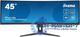 Monitor 44.5 cala XCB4594DQSN-B1 VA,DQHD,165HZ,USB-C-DOCK,RJ45,32:9,1500R,450cd/m2,3000:1,0.8ms,3xUSB,2xHDMI,1xDP,2x3W,PowerDeli