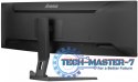 Monitor 44.5 cala XCB4594DQSN-B1 VA,DQHD,165HZ,USB-C-DOCK,RJ45,32:9,1500R,450cd/m2,3000:1,0.8ms,3xUSB,2xHDMI,1xDP,2x3W,PowerDeli