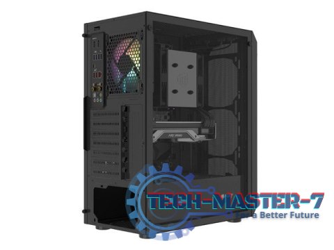 Obudowa Fury Shobo SH4 RGB Midi Tower z oknem Czarna Obudowa Fury Shobo SH4 RGB Midi Tower z oknem Czarna