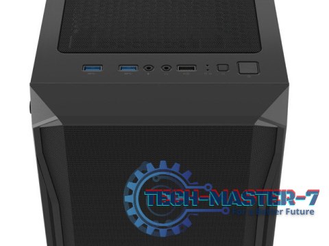 Obudowa Fury Shobo SH4 RGB Midi Tower z oknem Czarna Obudowa Fury Shobo SH4 RGB Midi Tower z oknem Czarna