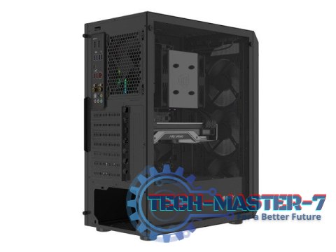 Obudowa Fury Shobo SH4F Midi Tower z oknem Czarna Obudowa Fury Shobo SH4F Midi Tower z oknem Czarna