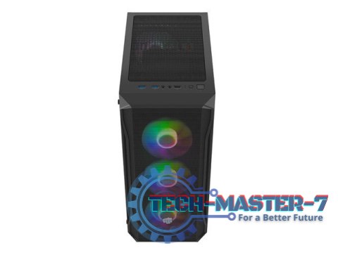 Obudowa Fury Shobo SH4F RGB Midi Tower z oknem Czarna Obudowa Fury Shobo SH4F RGB Midi Tower z oknem Czarna