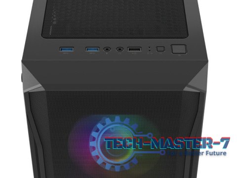 Obudowa Fury Shobo SH4F RGB Midi Tower z oknem Czarna Obudowa Fury Shobo SH4F RGB Midi Tower z oknem Czarna