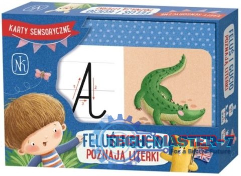 Gra Feluś i Gucio poznają literki Gra Feluś i Gucio poznają literki