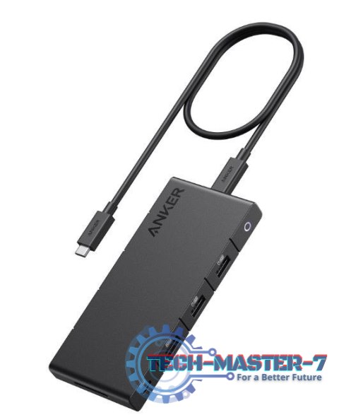 Hub 364 USB-C Dual Display 10w1 2x4K HDMI eth czarny