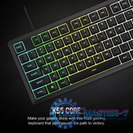 Klawiatura K55 Core RGB Czarna