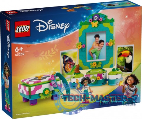 Klocki Disney Classic 43239 Ramka na zdjęcia i szkatułka Mirabel