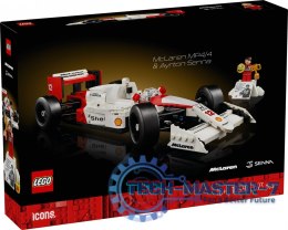 Klocki Icons 10330 McLaren MP4/4 i Ayrton Senna