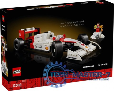 Klocki Icons 10330 McLaren MP4/4 i Ayrton Senna