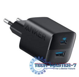Ładowarka sieciowa 323 33W 1xUSB-A 1xUSB-C czarna
