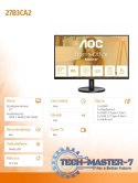 Monitor 27B3CA2 27 cali IPS 100Hz HDMI DP USB-C