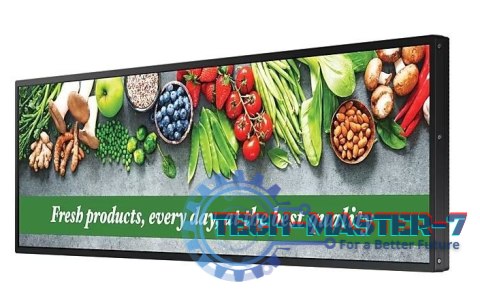 Monitor profesjonalny SH37C 37 cali 16:4,5 Matowy 24h/7 700(cd/m2) 1920x540 S10 Player (Tizen 7, VXT Ready) Wi-Fi/BT 3 lata d2d Monitor profesjonalny SH37C 37 cali 16:4,5 Matowy 24h/7 700(cd/m2) 1920x540 S10 Player (Tizen 7, VXT Ready) Wi-Fi/BT 3 lata d2d