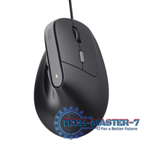 Mysz ergonomiczna przewodowa Bayo II czarna Mysz ergonomiczna przewodowa Bayo II czarna