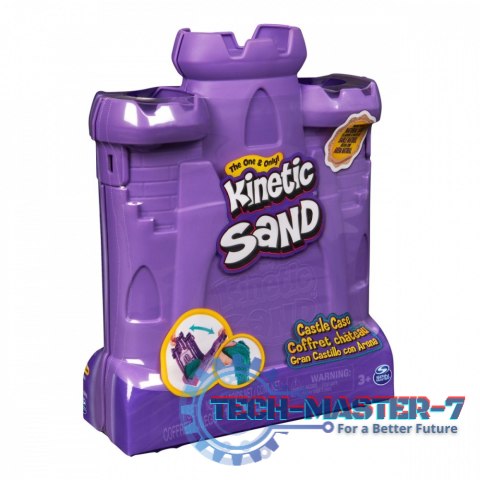 Piasek kinetyczny Kinetic Sand - Walizka Zamek