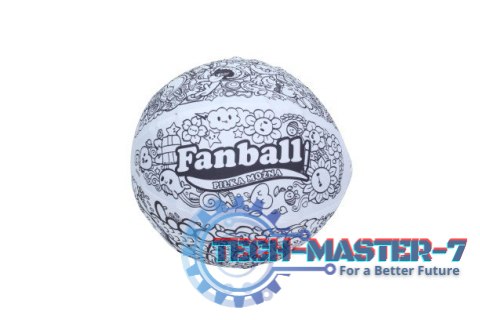 Piłka Fanball - Piłka Można, piłka balonowa do kolorowania, zielona Piłka Fanball - Piłka Można, piłka balonowa do kolorowania, zielona