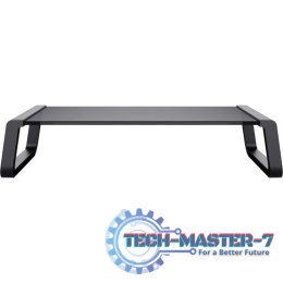 Podstawka pod monitor MONTA GLASS czarna