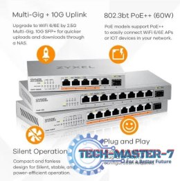 Przełącznik 8P 2,5G+ 1SFP+ XMG-108-ZZ0101F